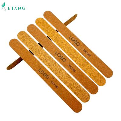 OEM LOGO Wood Chip Nail File